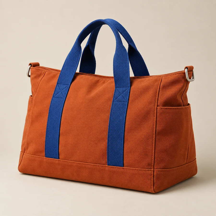 Rust and cobalt Transit Carryall